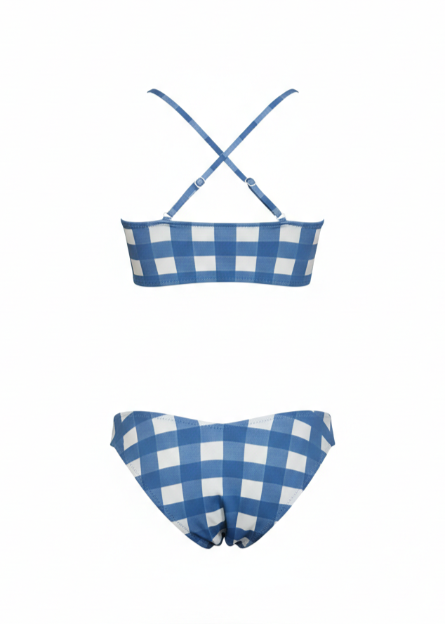 Bikini Bandeau Recto Big Vichy