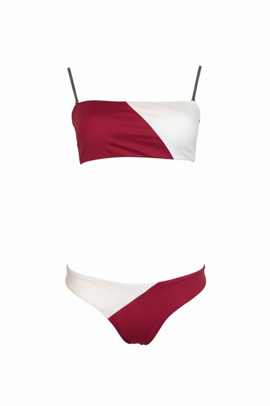 Bikini Tricolor Granate