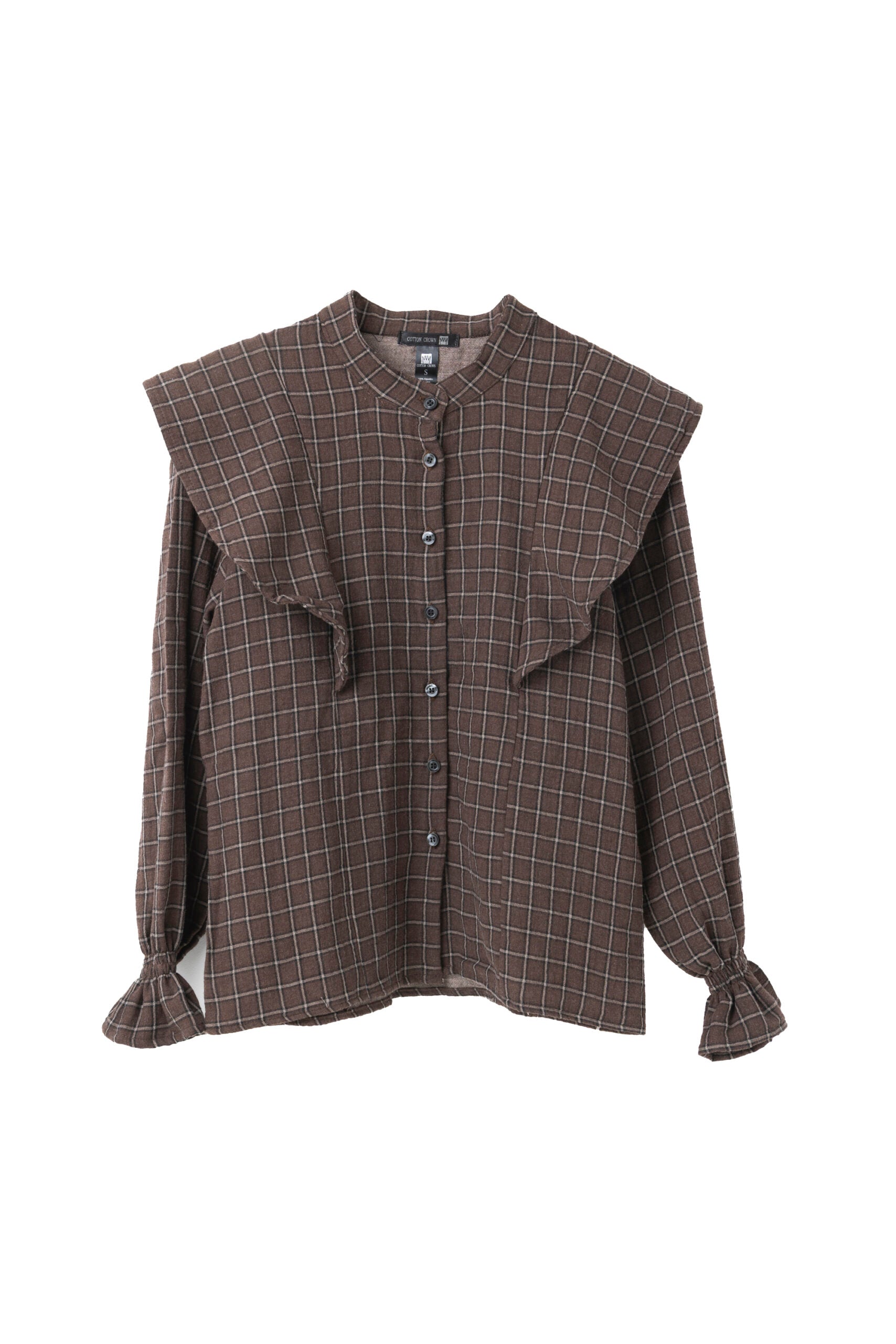 CAMISA PECHERA MARRÓN