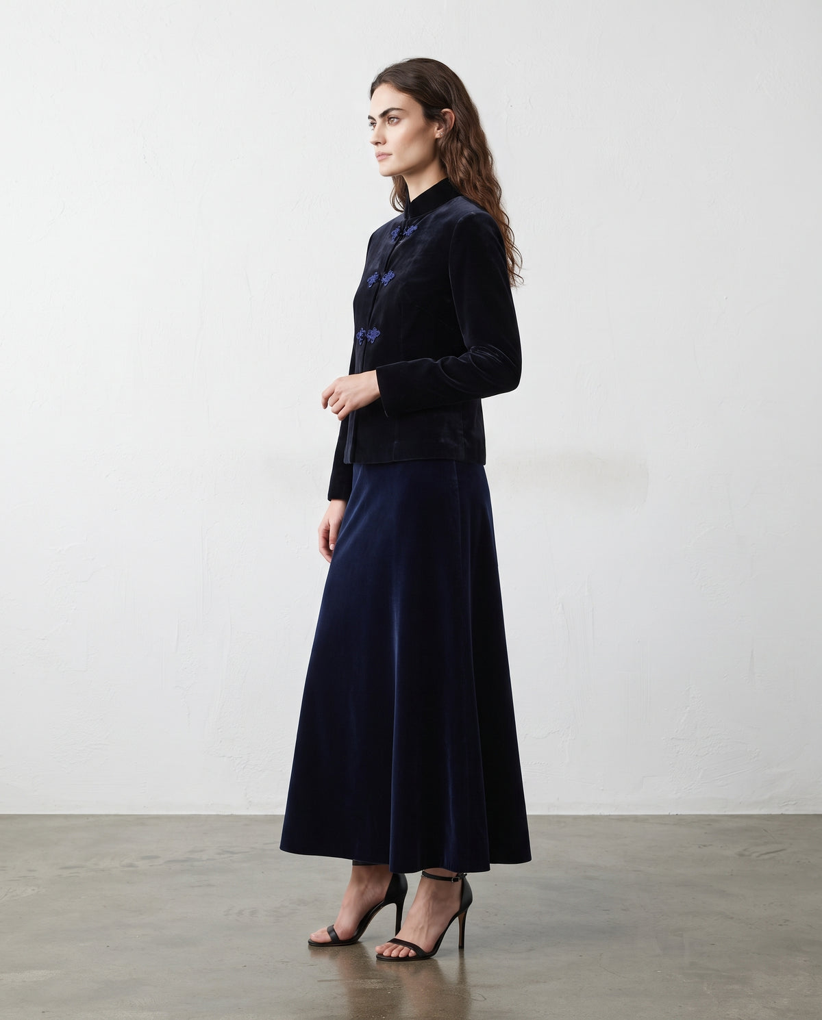 Casaca Mao Velvet Negro