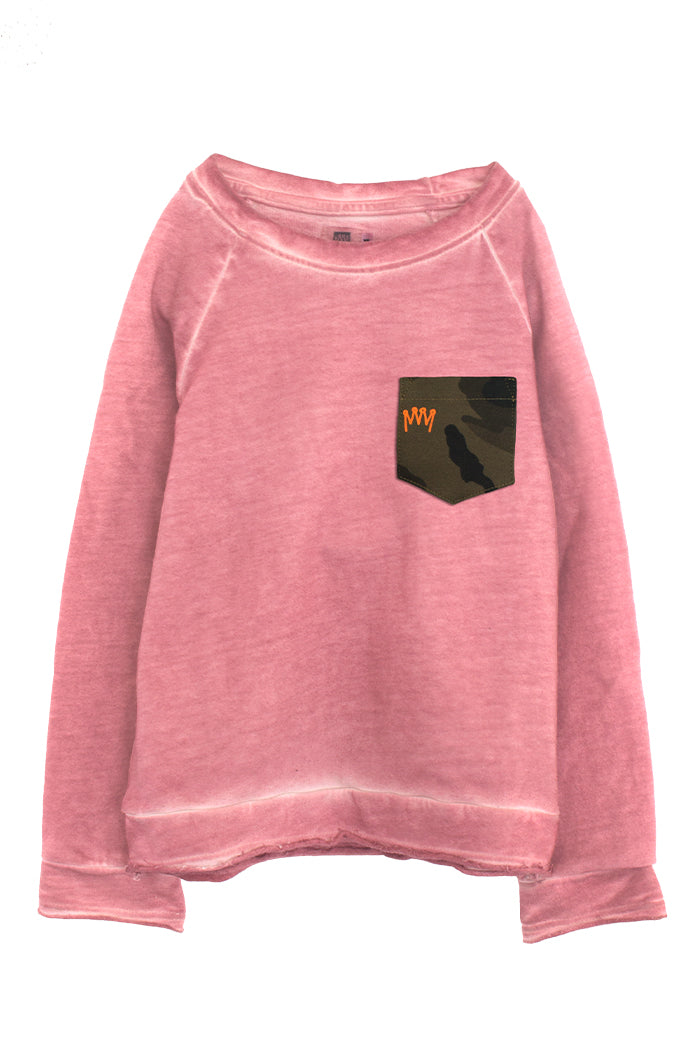 Sudadera-Kids-Bolsillo-Camuflaje_Rosa