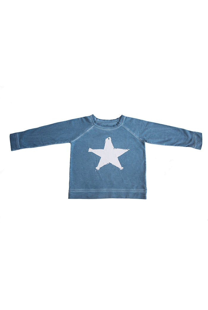 Sudadera-kids-estrella-blanca