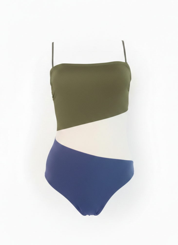 Traje de Baño Tricolor Algae