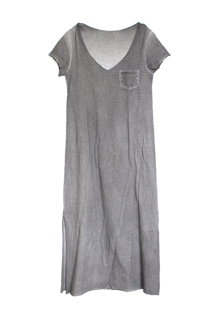 Vestido-Largo-Bolsillo-Gris