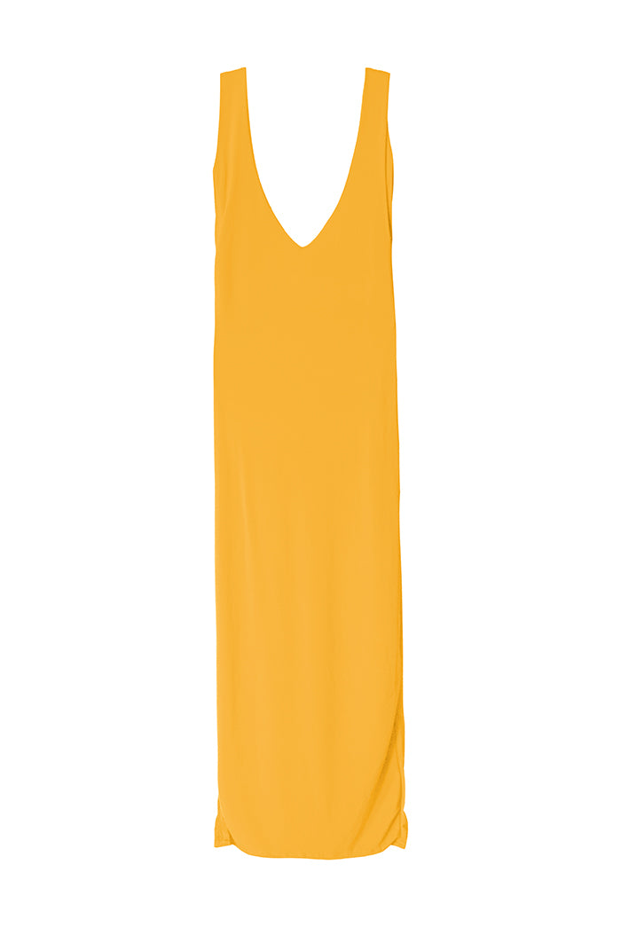 Vestido-Party-Tubo_Mostaza_Espalda