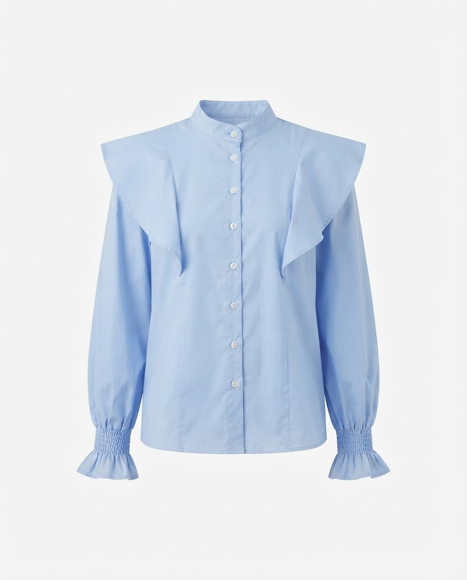 Camisa Flaps Espiga Blue