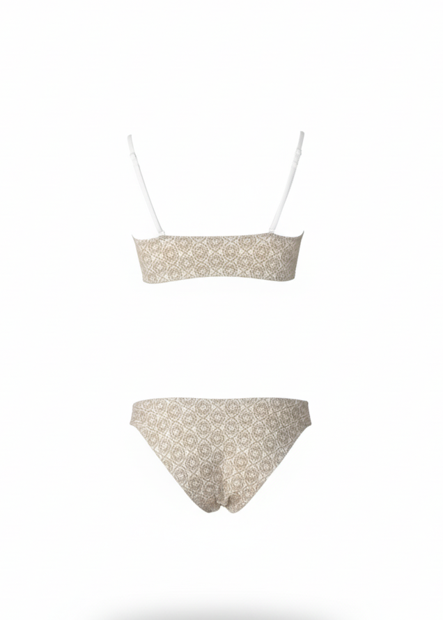 Bikini Bandeau Bicolor