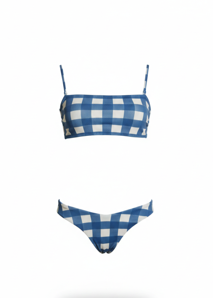 Bikini Bandeau Recto Big Vichy