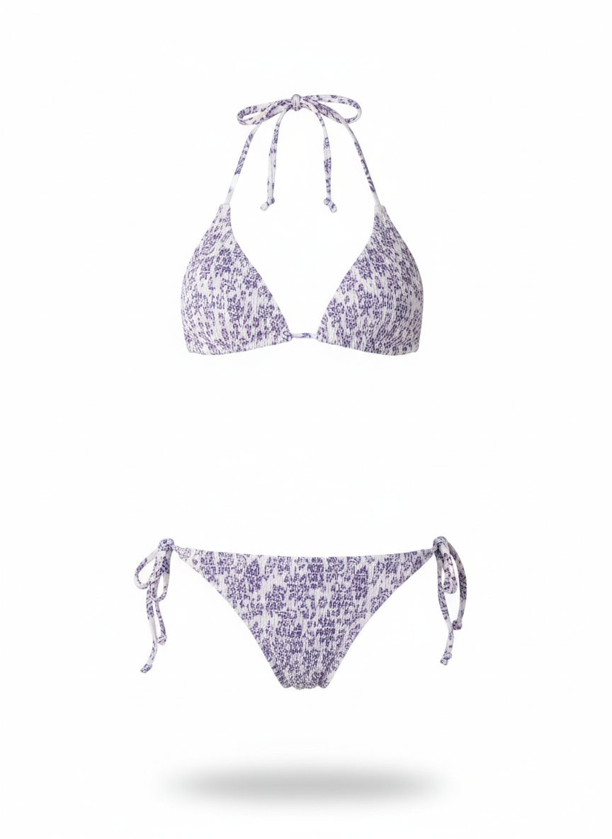 Bikini Triángulo Gomitas Flor