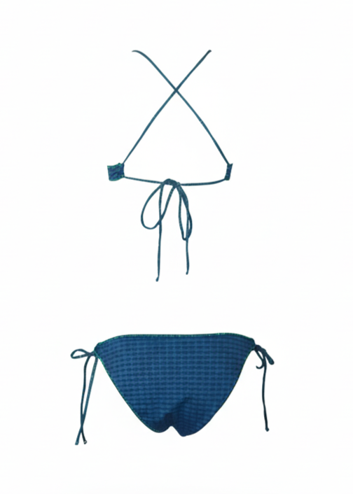 Bikini Top "V" Blue Bells