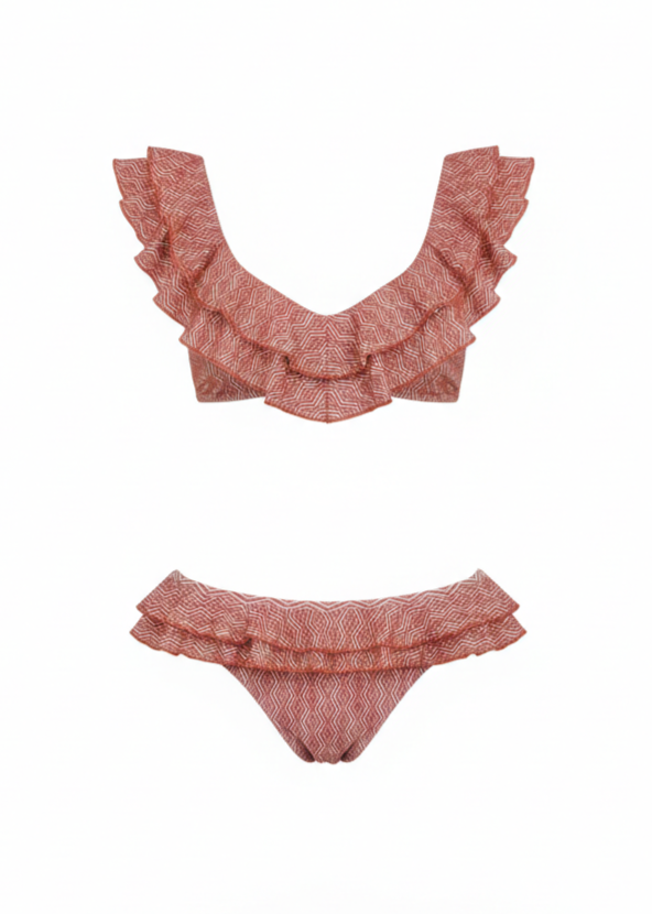 Bikini Volantes Tapiz