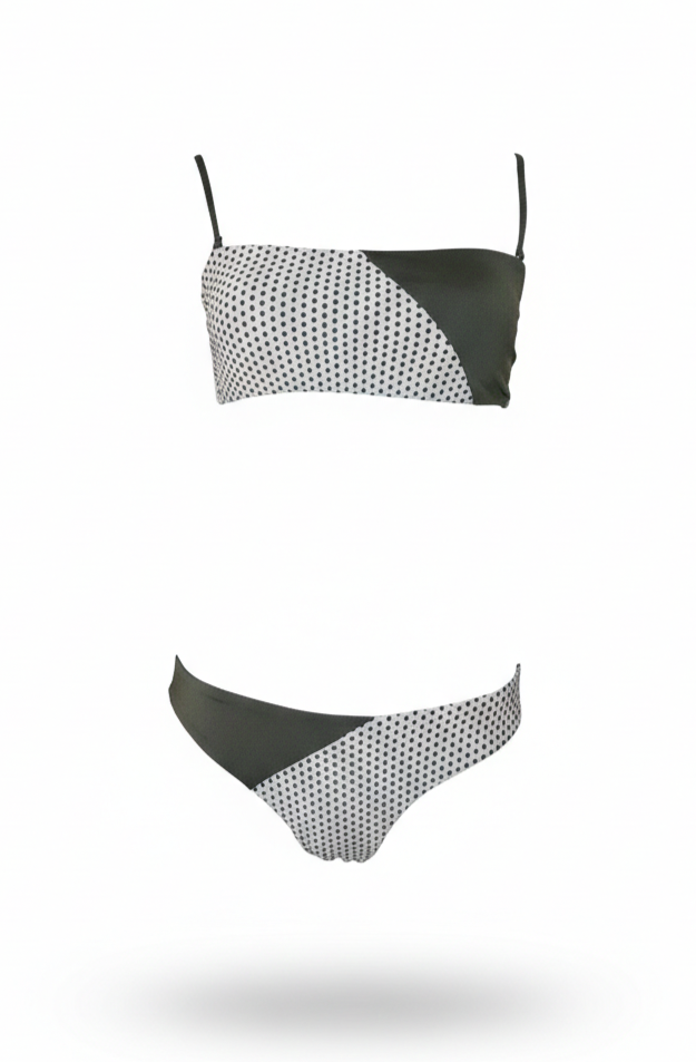 Bikini Bandeau Bicolor