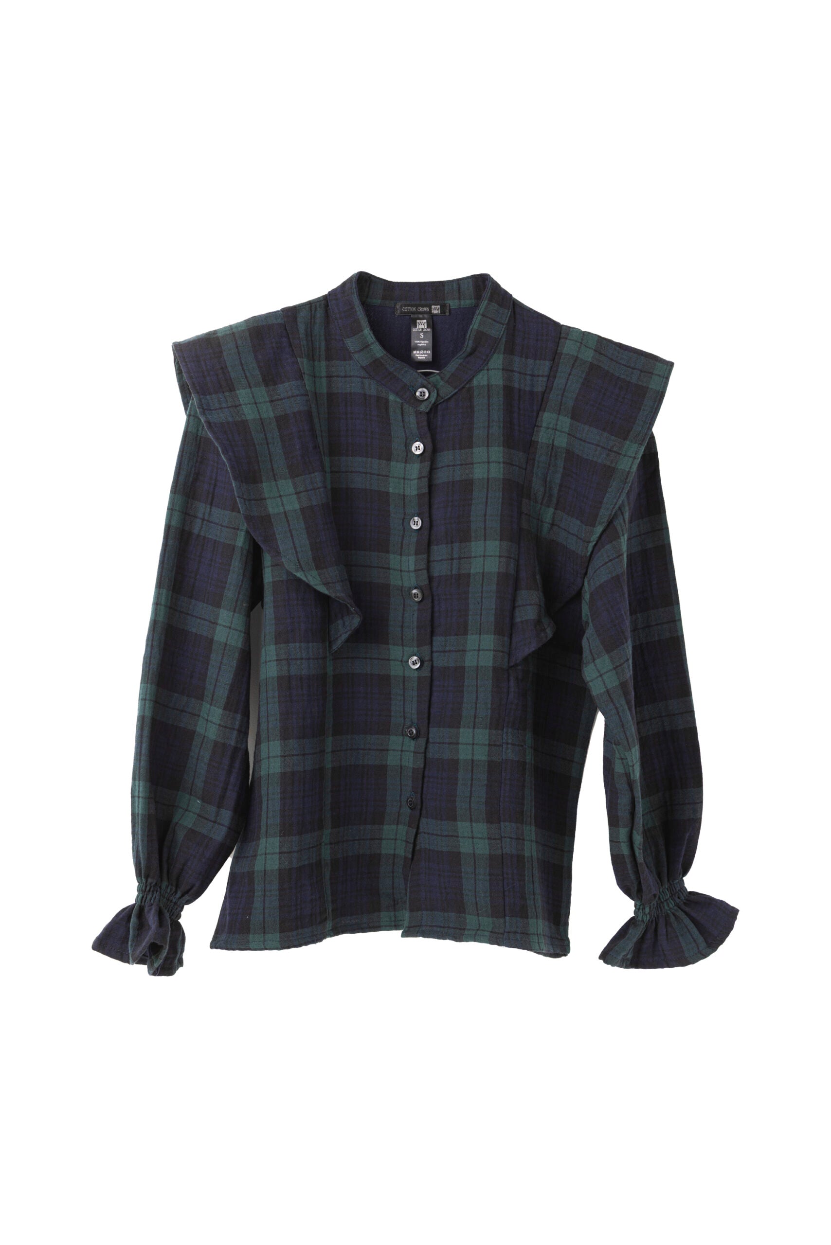 CAMISA PECHERA CUADROS VERDE AZUL copia