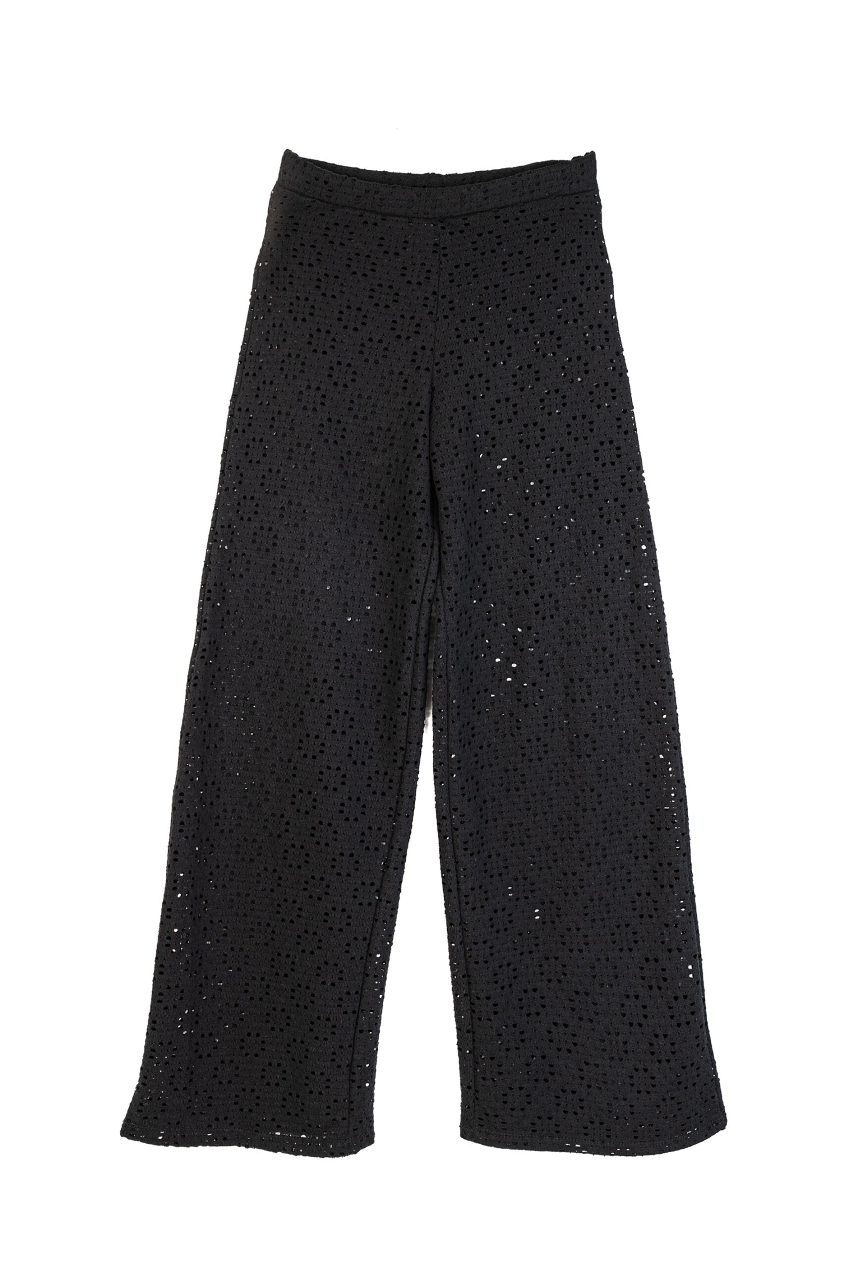 CROCHET PANTALON NEGRO