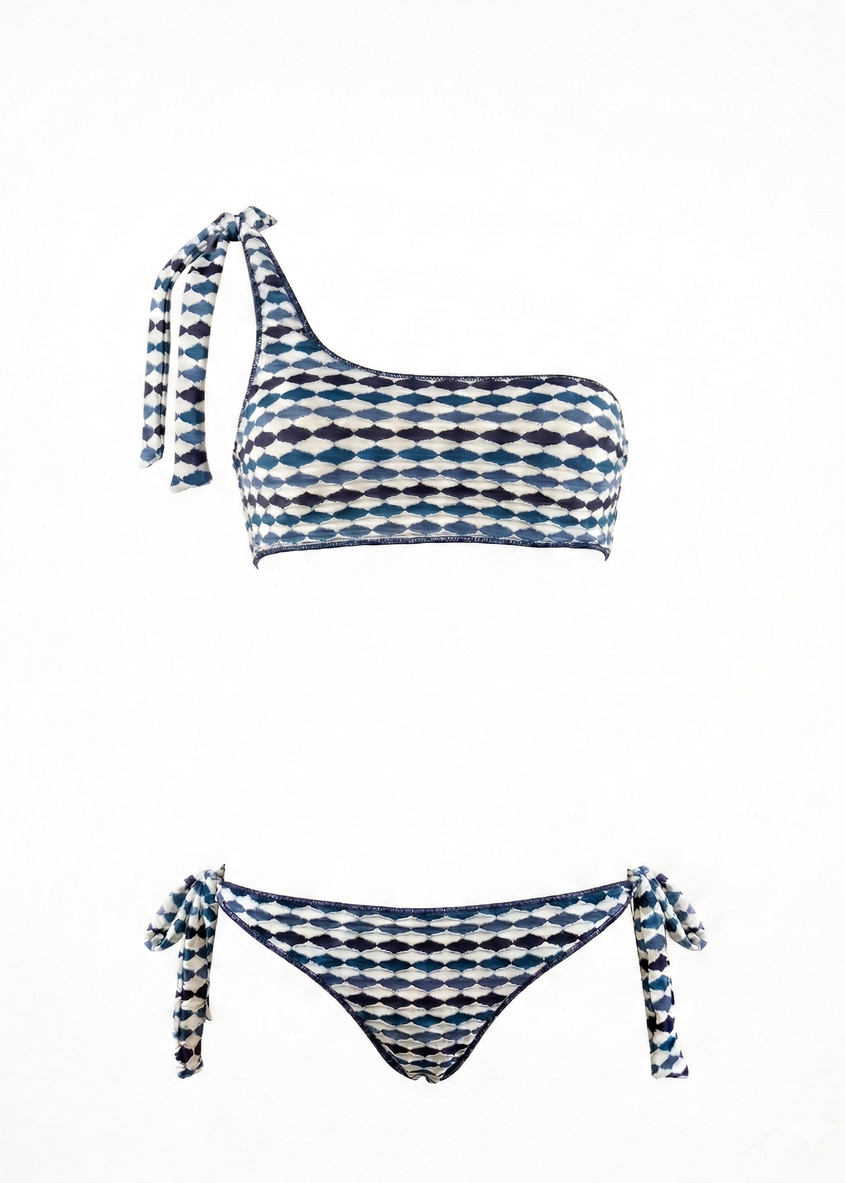Bikini Bandeau Asimétrico Bells