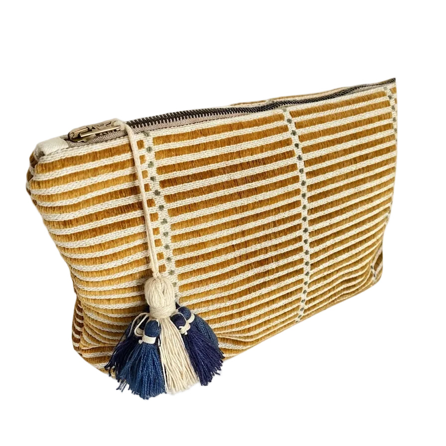 Bolso Sobre Raya Mostaza