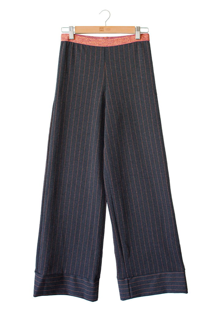 Pantalón-Palazzo-Glitter-Gris-Naranja