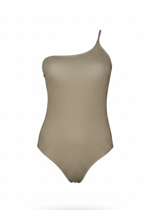 Traje de Baño Asimétrico Lúrex