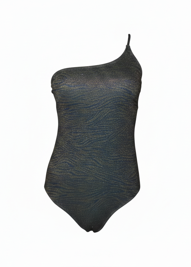 Traje de Baño Asimétrico Lúrex
